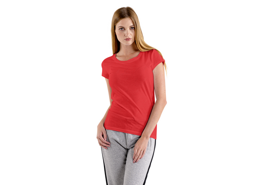 Denzull Women Red T-Shirt