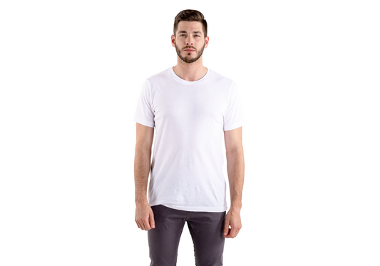 Denzull Men White T-Shirt